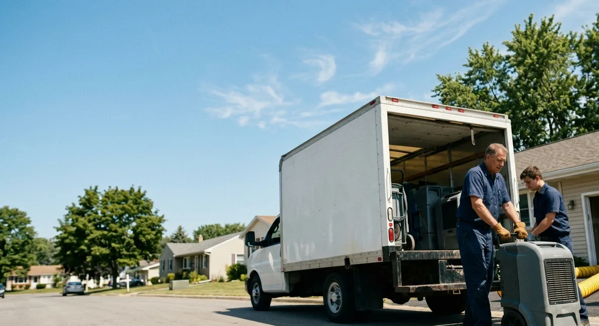 Water Damage Cleanup in Meadowlands, MN near me